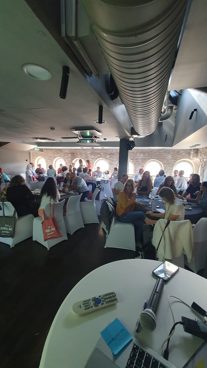 Tere (Hello) from Tallinn! Áine and Nicola are in Estonia this week for the @GoGreenRoutes Consortium Meeting. They'll be helping to manage the jam-packed agenda of workshops, presentations and everything else! #ggrtallinn