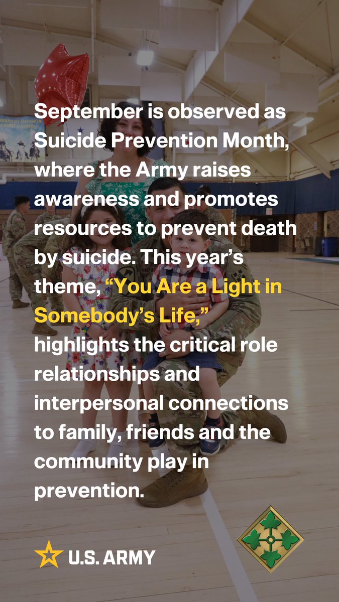 September is Suicide Prevention Month #ConnecttoProtect