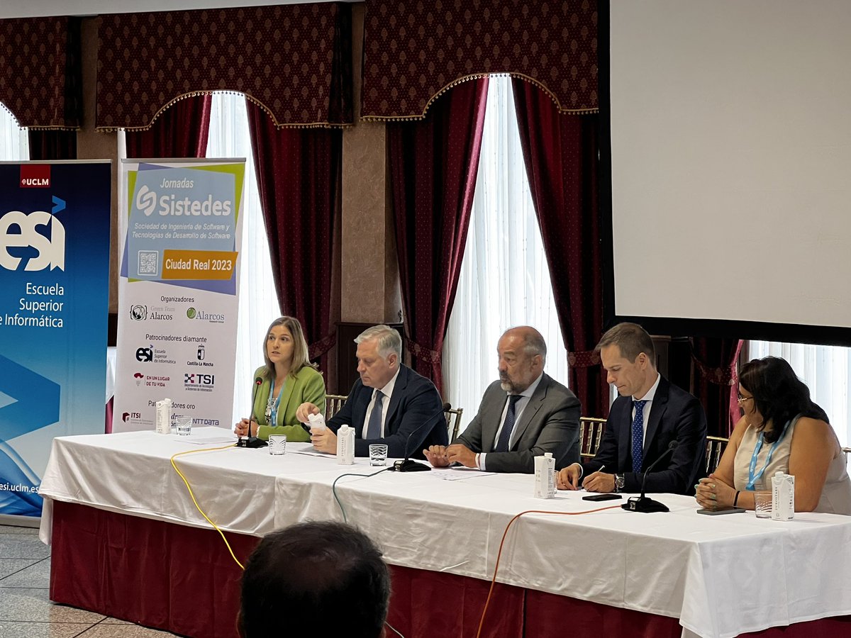 JornadaSistedes's tweet image. Sesión inaugural de las Jornadas #SISTEDES2023