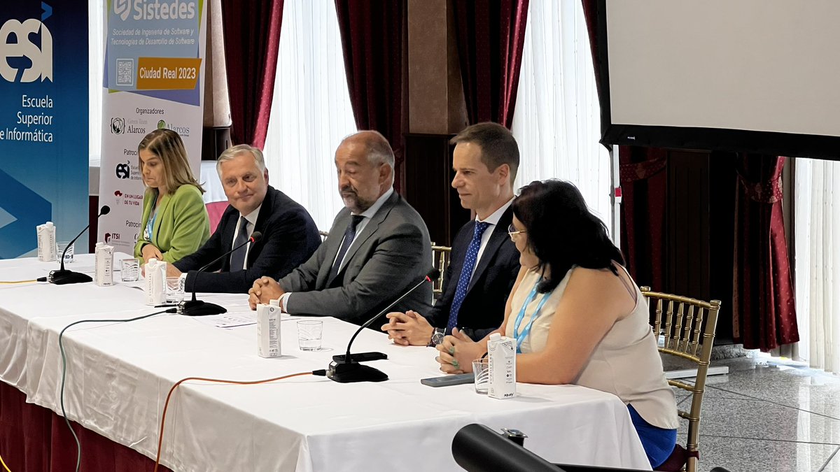 JornadaSistedes's tweet image. Sesión inaugural de las Jornadas #SISTEDES2023