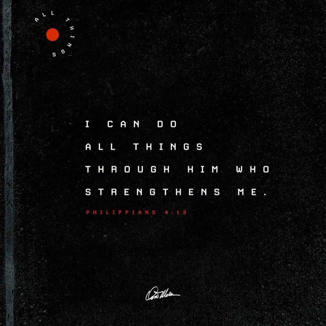 donmoen's tweet photo. We can persevere and be content in ANY situation; not of our own strength, but through Christ’s!
#allthings #persevere #content #strength #power #throughchrist #philippians #dailybibleverse #dailyreminder #godisgood #jesusiscalling #godislove #jesuslovesyou #fosterlove #donmoen https://t.co/ytOcgeBmJU