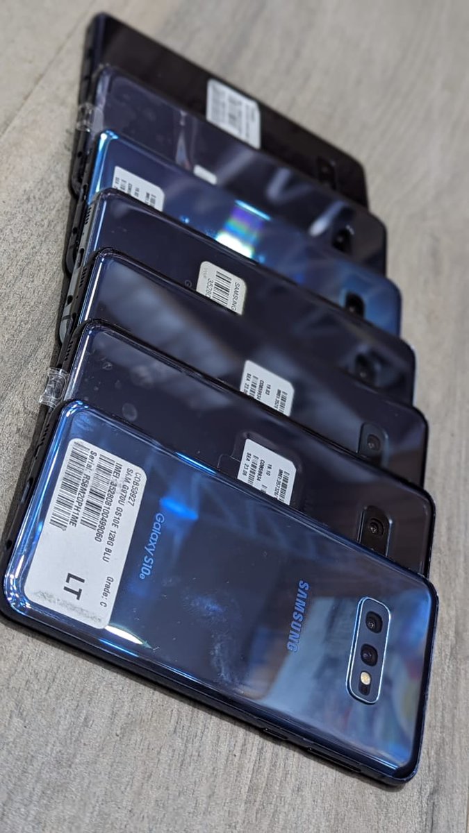 🌟 Exciting Offer Alert! 🌟 Get the Samsung Galaxy S10e 128GB for just 130k! Available in stunning BLUE & sleek Black. 

Don't miss out on this amazing deal!🛒📥  Hurry, limited stock available. 📱✨ #SamsungS10e #GreatDeal #LimitedStock #TechDeals #SmartphoneSale #GrabYoursNow