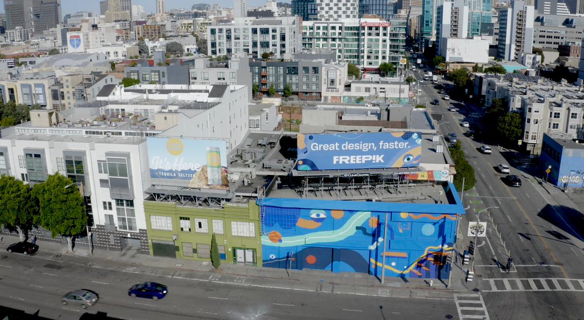 We just put up our first billboard in San Francisco, so pumped about this! Not just a billboard, we also painted the whole building :)
Stop by Harrison and 5th if you are local or visiting for #Dreamforce to see it!
#freepik #sanfrancisco #billboard