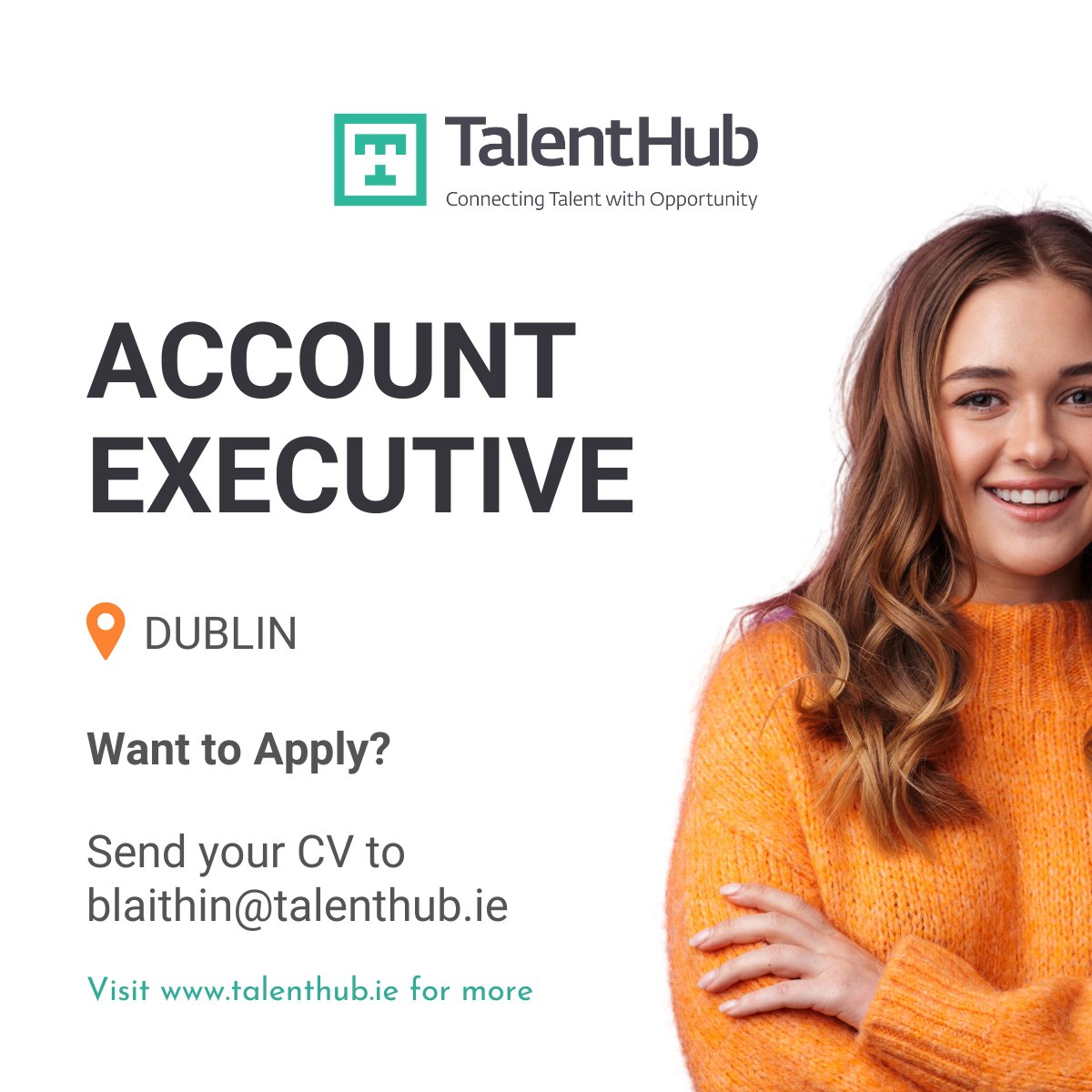 We are searching for an Account Executive to join a well-funded Series A organisation building a diverse team of driven, creative, and passionate individuals...

Interested? Apply here: 
bit.ly/3r8nYzG

#accountexecutive #irishjobs #wearehiring