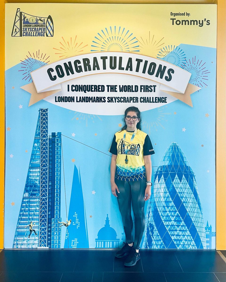 Yesterday, I took part in the 1st-ever @SkyscraperChall, to support @Tommy's.
The generosity of my friends &amp; colleagues at <a href="/Ariel_Re_/">Ariel Re</a> was overwhelming and made every step of these 1042 of <a href="/CheesegraterLdn/">The Leadenhall Building</a>, worthwhile.
Donate here👇
justgiving.com/fundraising/va…
