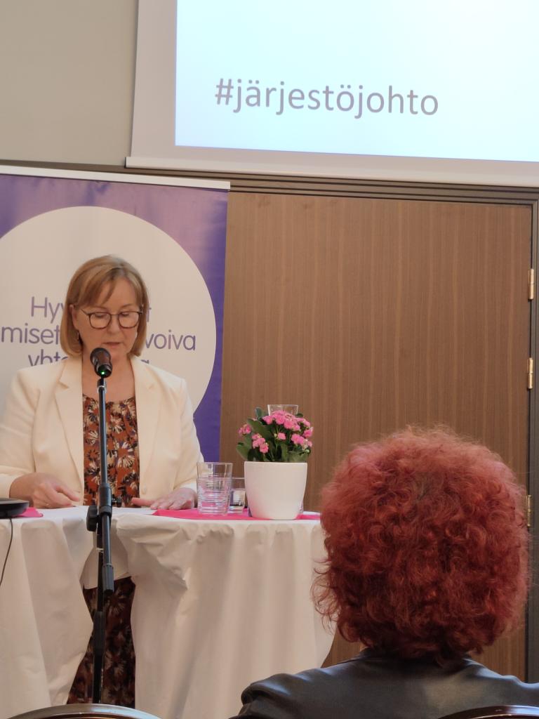 Hallitus arvostaa järjestöjen toimintaa, kertoo @KaisaJuuso . Hän painottaa, että on tärkeää turvata STEA-avustuksia saavien kansalaisjärjestöjen toiminta pitkäjänteisesti. #järjestöjohto