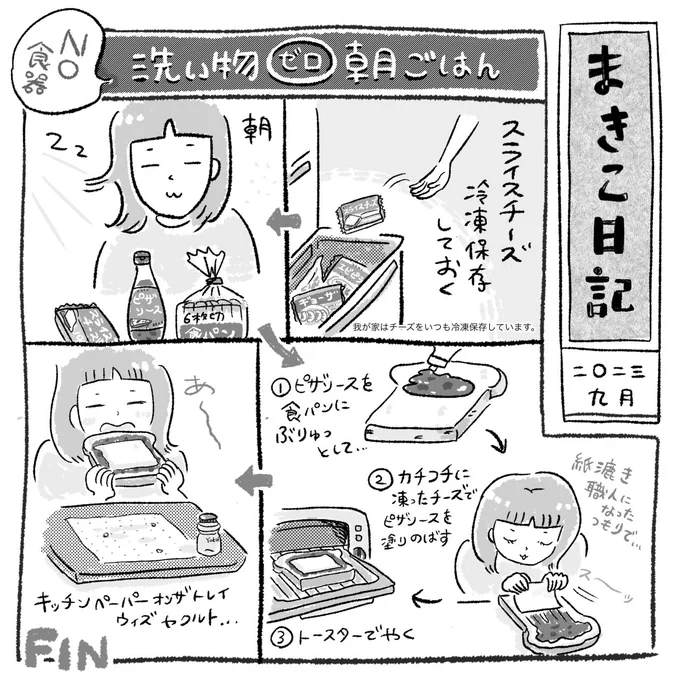 紙漉き職人になったつもりでスーーッ…
#まきこ日記
#漫画が読めるハッシュタグ 