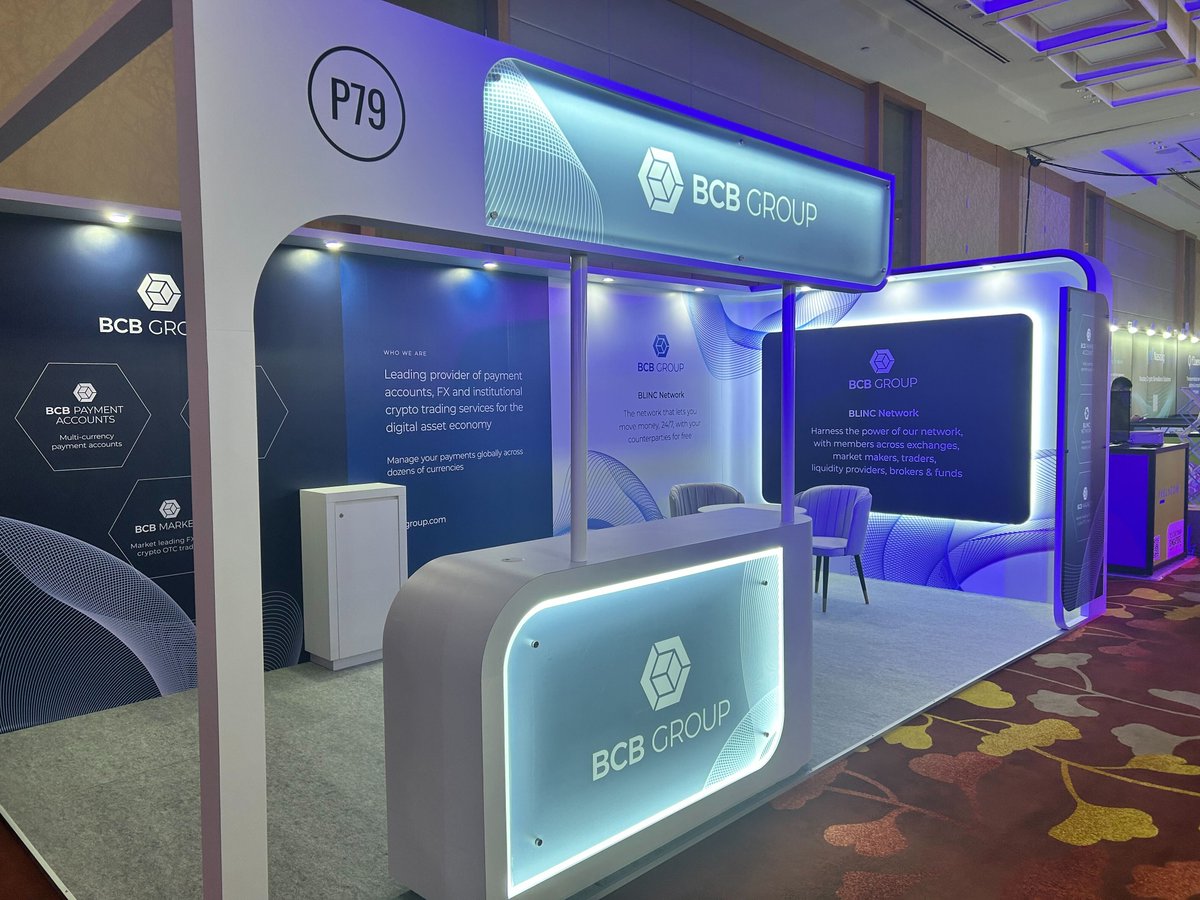 Can't wait for #Token2049 - happening tomorrow! Drop by our stand - Level 5 P79 - see you soon! 🤩 bcbgroup.com/bcb-group-at-t…