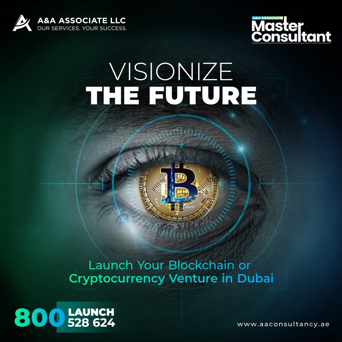 Are you ready to start the exciting journey of launching your blockchain or cryptocurrency venture in the dynamic city of Dubai? Our Master Consultant is here to guide you through every step of it.

Follow us, and stay updated!
.
.
.
.
#BlockchainDubai #CryptocurrencyVenture