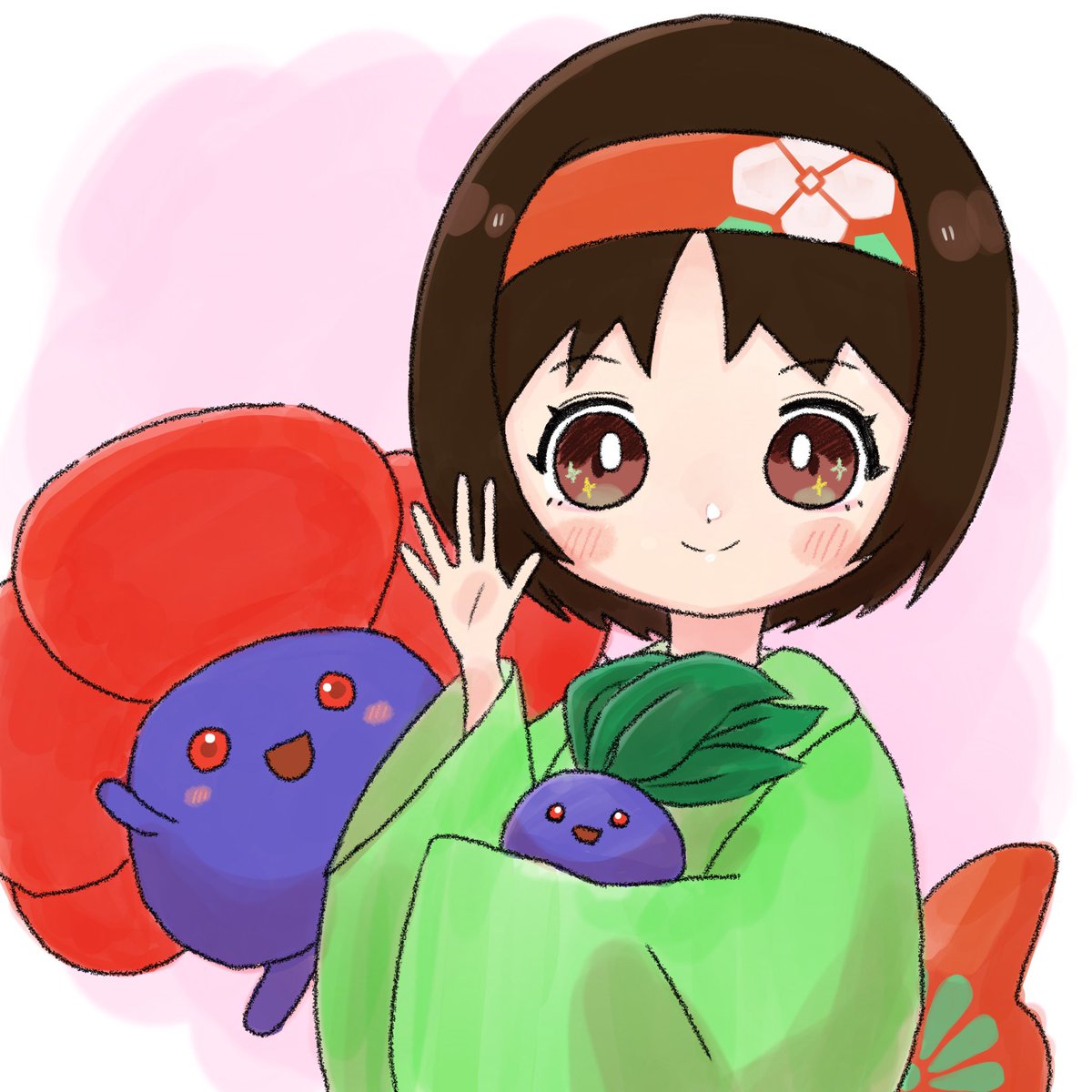 _sakipa's tweet photo. ポケモントレーナーも たくさん描いてます🐨🐨
 #私の作品知ってもらえたら幸���の極み
#絵柄が好みって人にフォローされたい https://t.co/JnkA2NhHPI