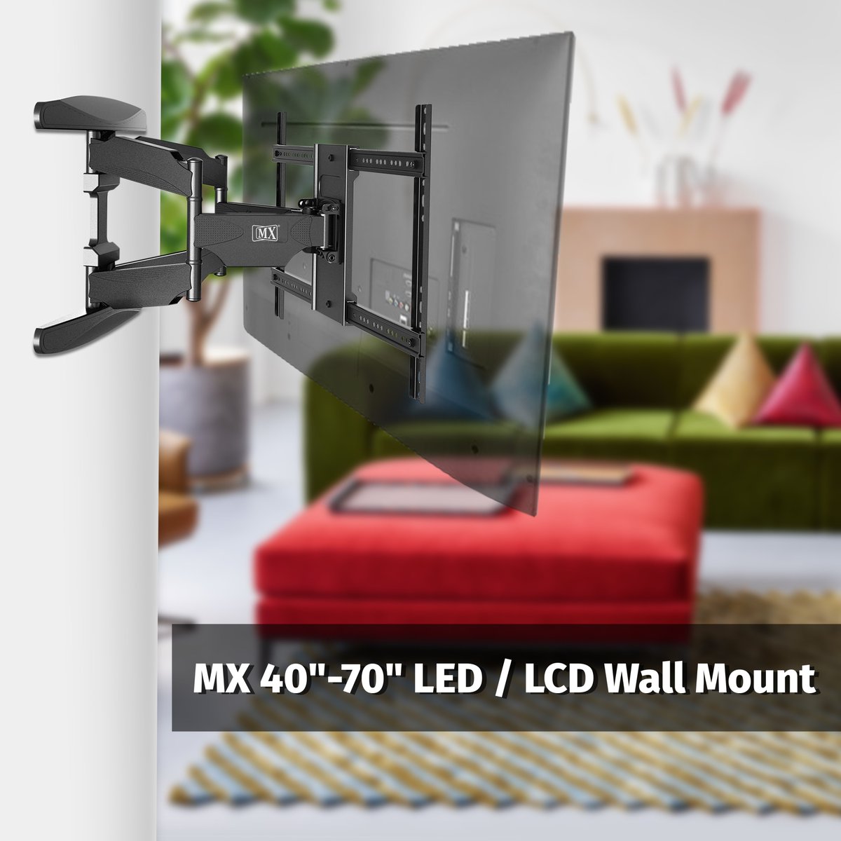 mx_electronics's tweet photo. Upgrade your viewing experience with the MX 40"-70" LED / LCD TV Wall Mount Full Motion Bracket! 🖥️📺
To Know More Visit: https://t.co/AwKKLxbLjC
#MX #tvstand #sturdy #homespace #modernsolution #television #homeinterior #sale #bestquality #modernhome #interiordesign #furniture https://t.co/jknbwfGVO0