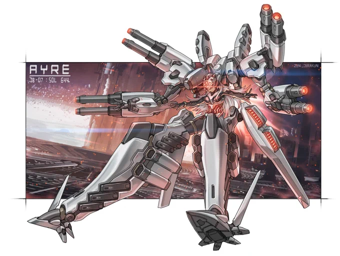 AC6 Mech-Girl  // Ayre the waifu#ARMOREDCOREVI #ArmoredCore6 #アーマードコア 