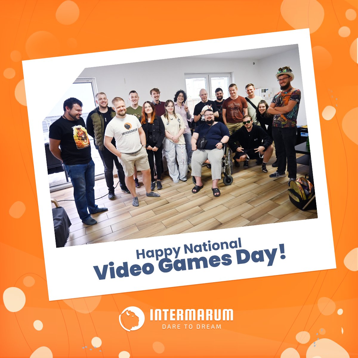 We just hosted wonderful guests in our office - the <a href="/tvgrypl/">TVGRYpl</a> team! Hugs to <a href="/PiotrMaciejczak/">Piotr Maciejczak</a> and <a href="/debowski_jordan/">Jordan Debowski</a> !On #NationalVideoGamesDay, we would like to share with you some great news-soon you will get to know us a little better in exclusive TVGRY material!
#gamedev #gaming