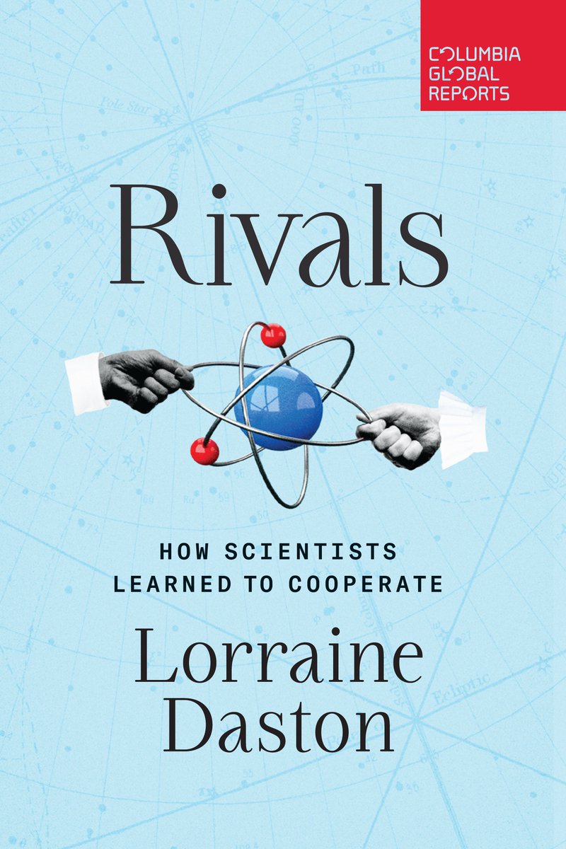 How did 'the scientific community' come into existence, and why does it work? 💭 Lorraine Daston’s new book 'Rivals' attempts to answer this question, offering a historical overview of cooperations from the Republic of Letters to the @WMO. 🔗bit.ly/3ZhNWNN #HistSci