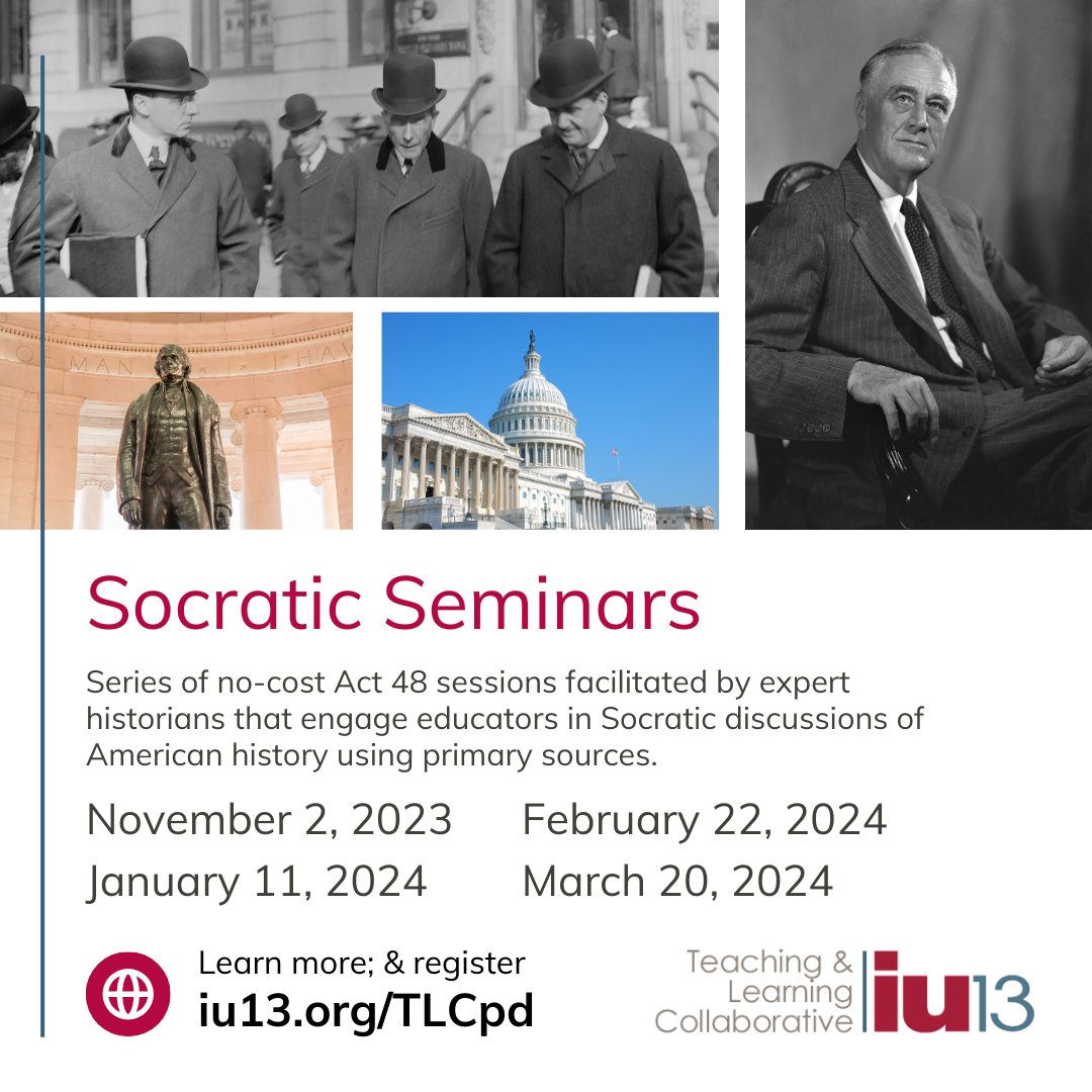 Lanc-Leb IU13 (@iu13) on Twitter photo Social Studies educators! IU13 offers a slate of exciting Act 48 opportunities designed to broaden your knowledge base and add depth to your lessons. First up: a walking tour of Lancaster City.
Join us! hubs.li/Q021bCHV0
#socialstudies Social Studies educators! IU13 offers a slate of exciting Act 48 opportunities designed to broaden your knowledge base and add depth to your lessons. First up: a walking tour of Lancaster City.
Join us! hubs.li/Q021bCHV0
#socialstudies