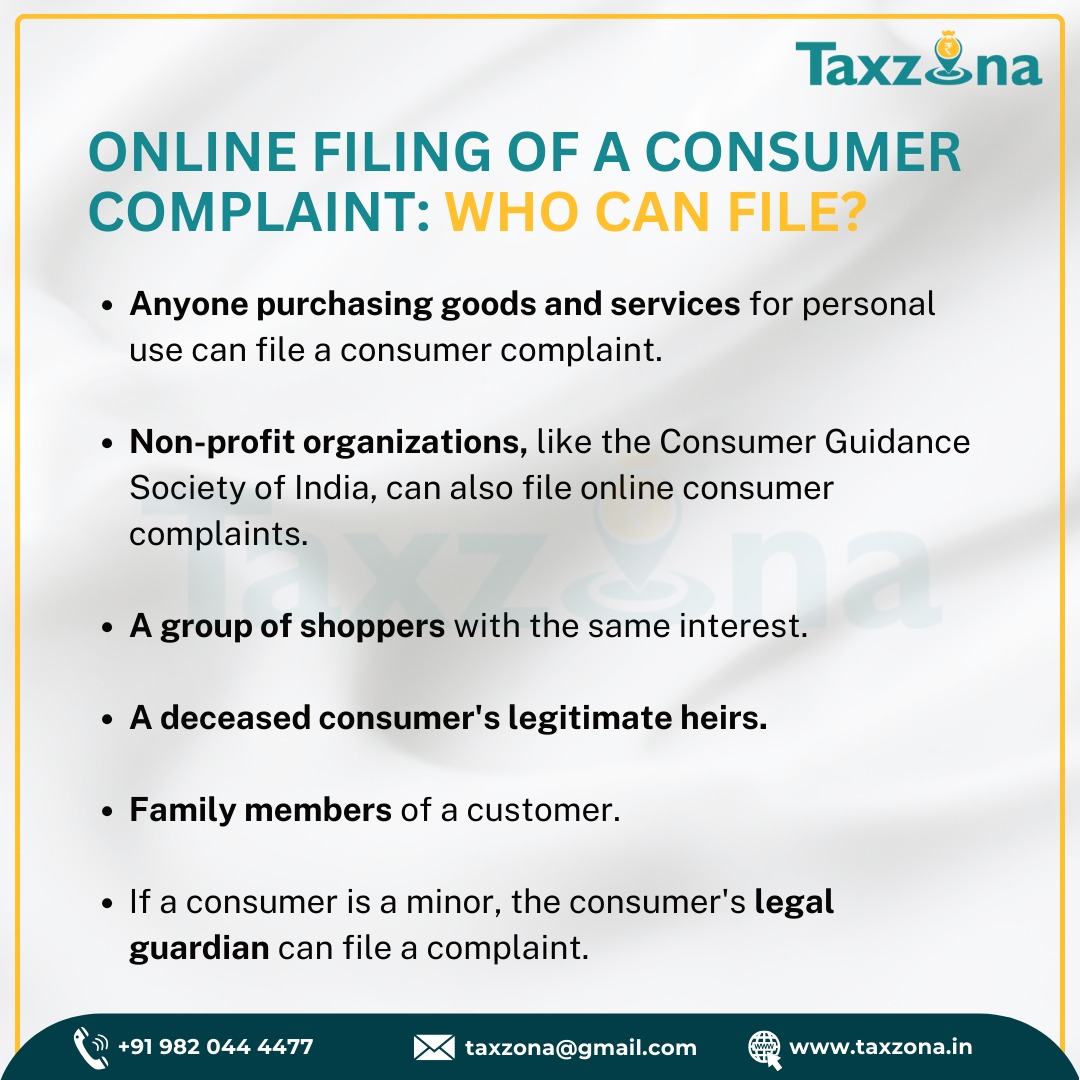 📣 Empower Yourself: Online Filing of a Consumer Complaint! 💪

Are you tired of subpar products or services? Don't let those grievances slide anymore! 💔

#ConsumerRights #OnlineComplaints #ConsumerEmpowerment #RaiseYourVoice #DigitalJustice #ConsumerVoice #Taxzona