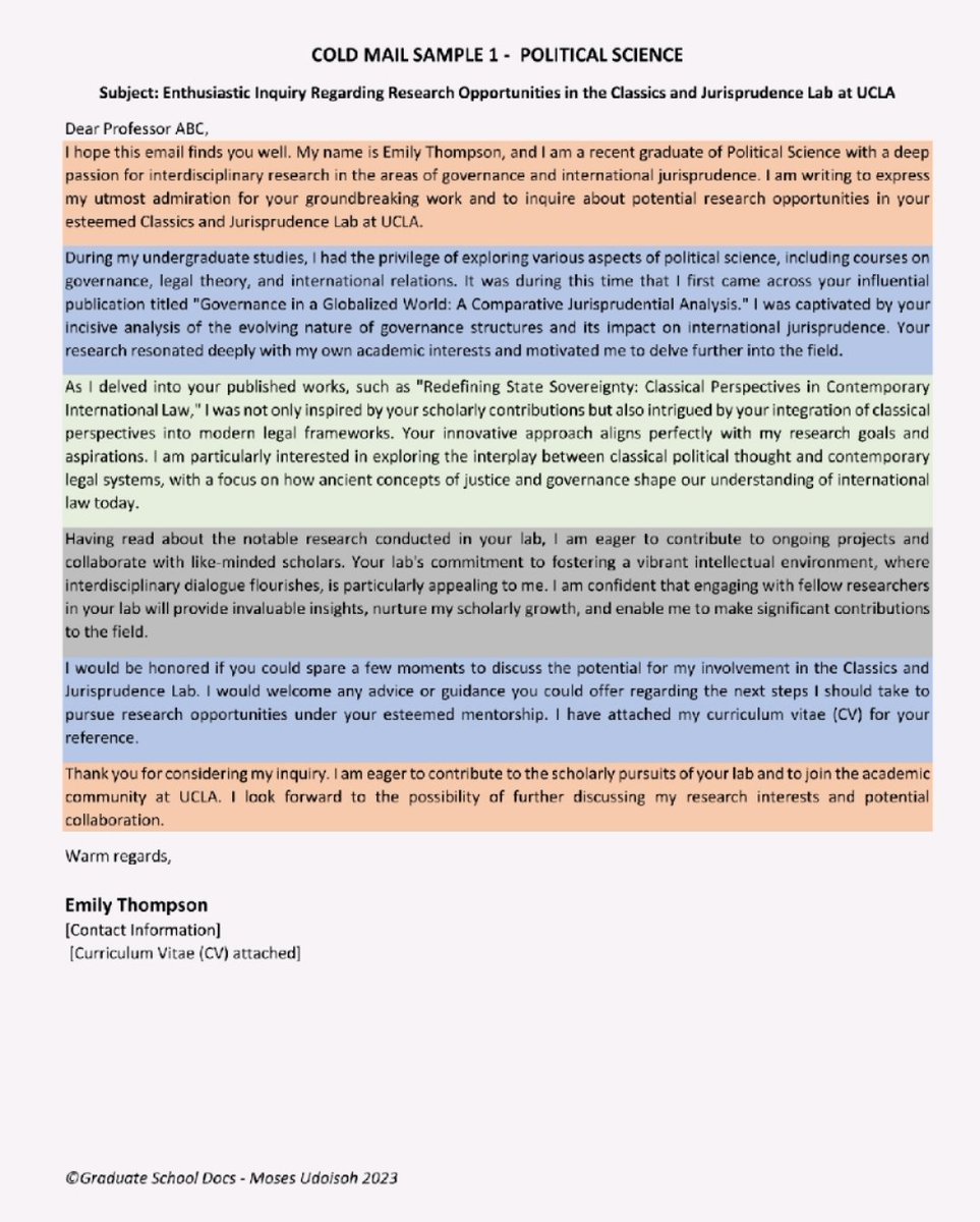 If you’re applying for Masters or PhD scholarships,
Here are free samples of scholarship winning cold emails that can help you get faster response.
CC: Moses Udoisoh