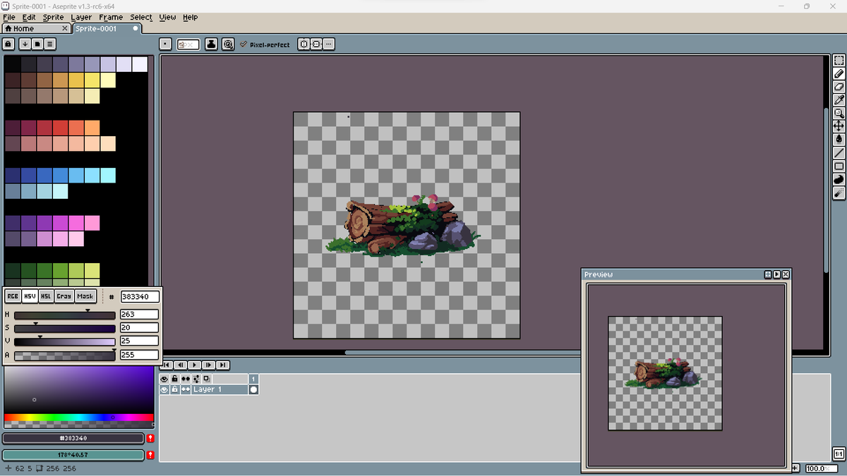15 min WIP, a bit of a warmup 🪵