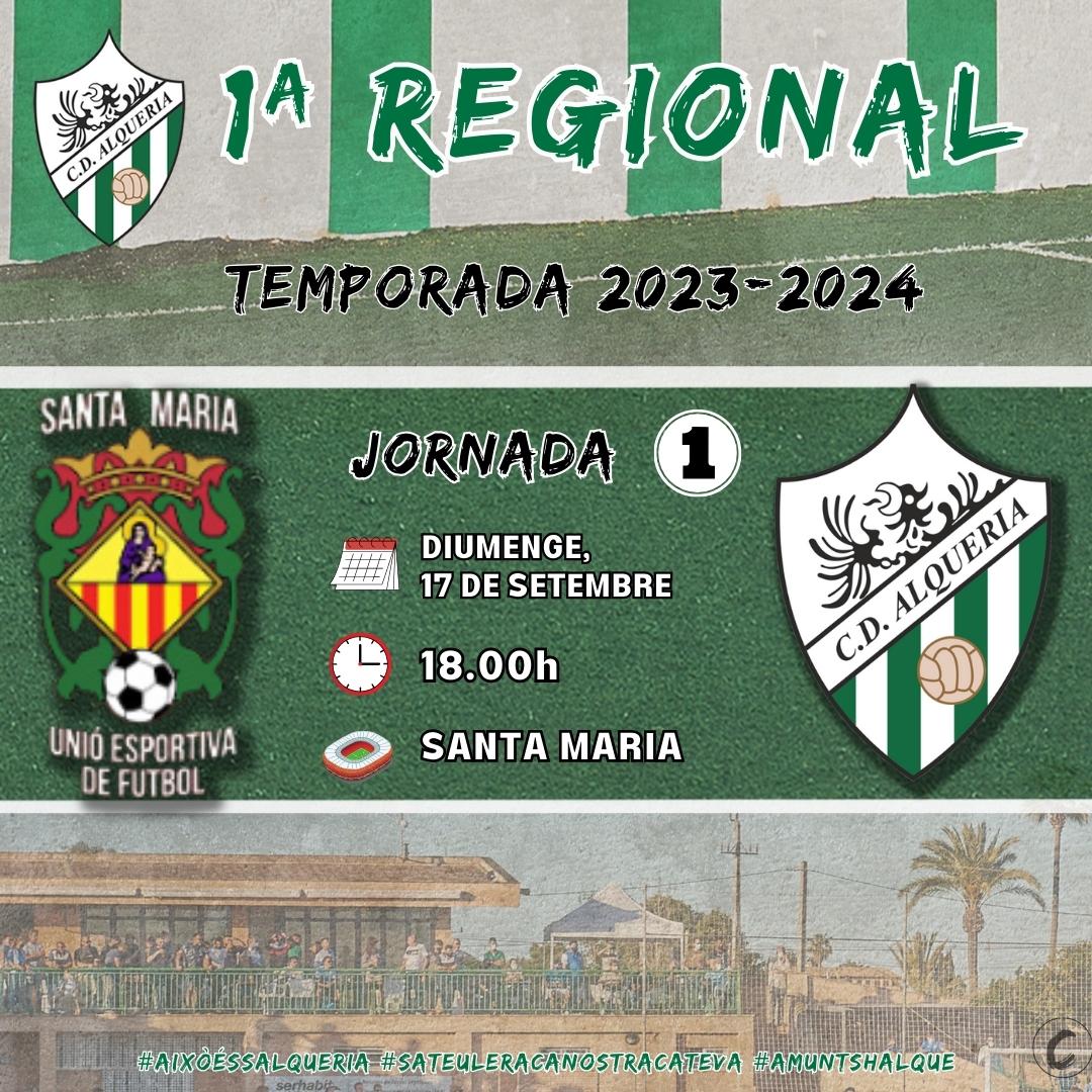 L'espera ha acabat, aquest diumenge torna la competició, torna la lliga!

🗓️ Diumenge, 17 de Setembre

🕕 18.00 H

🏟️ Santa Maria

🆚 Santa Maria Unió Esportiva

#aixòéssalqueria #amuntshalque #futbolialgomes #sateuleracanostracateva #somdeonensfansentirpart