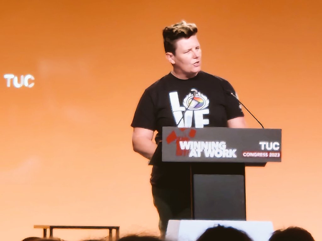 FBU LGBT+ (@fbulgbt) on Twitter photo Standing in #solidarity to protect the rights of Trans and Non Binary siblings <a href="/The_TUC/">Trades Union Congress</a>
We remain resolute in our support for the right for individuals to live the life in the gender they identify #TUC2023 <a href="/fbunational/">Fire Brigades Union</a> Standing in #solidarity to protect the rights of Trans and Non Binary siblings <a href="/The_TUC/">Trades Union Congress</a>
We remain resolute in our support for the right for individuals to live the life in the gender they identify #TUC2023 <a href="/fbunational/">Fire Brigades Union</a>