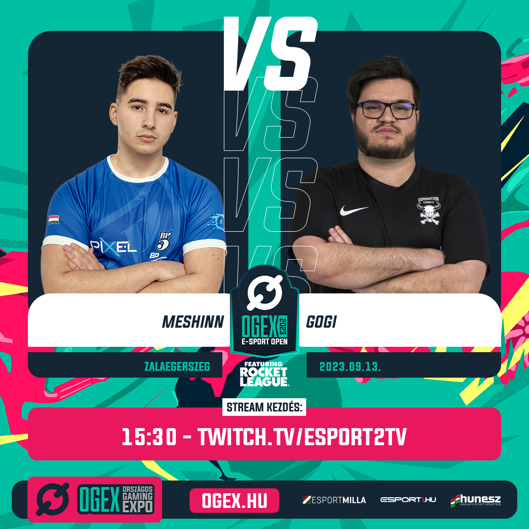 Hungarian Esports Federation (@hunesz) on Twitter photo #ogex #rocketleague
Jöjjön a következő vármegye és a közvetkező páros.
A tavalyi év válogatottja a <a href="/DomiNationhu/">DomiNation eSports</a> játékosa <a href="/Gogi_RL/">GogiRL</a> és az idei év európa bajnoki harmadik helyezettje a <a href="/BudapestFive/">Budapest Five</a> sztárja <a href="/meshiinn/">meshxnn.</a> csapnak össze a budapesti döntőbe jutásért.
Vajon melyikük #ogex #rocketleague
Jöjjön a következő vármegye és a közvetkező páros.
A tavalyi év válogatottja a <a href="/DomiNationhu/">DomiNation eSports</a> játékosa <a href="/Gogi_RL/">GogiRL</a> és az idei év európa bajnoki harmadik helyezettje a <a href="/BudapestFive/">Budapest Five</a> sztárja <a href="/meshiinn/">meshxnn.</a> csapnak össze a budapesti döntőbe jutásért.
Vajon melyikük