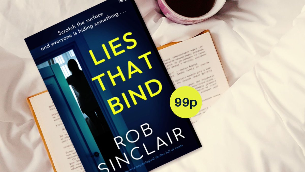 Strange noises in the night. Disturbing visions, items in the house moving. Are they being haunted or is the threat they all feel more real? Lies That Bind by @RSinclairAuthor is Out Now! 🎉 geni.us/Liesthatbind