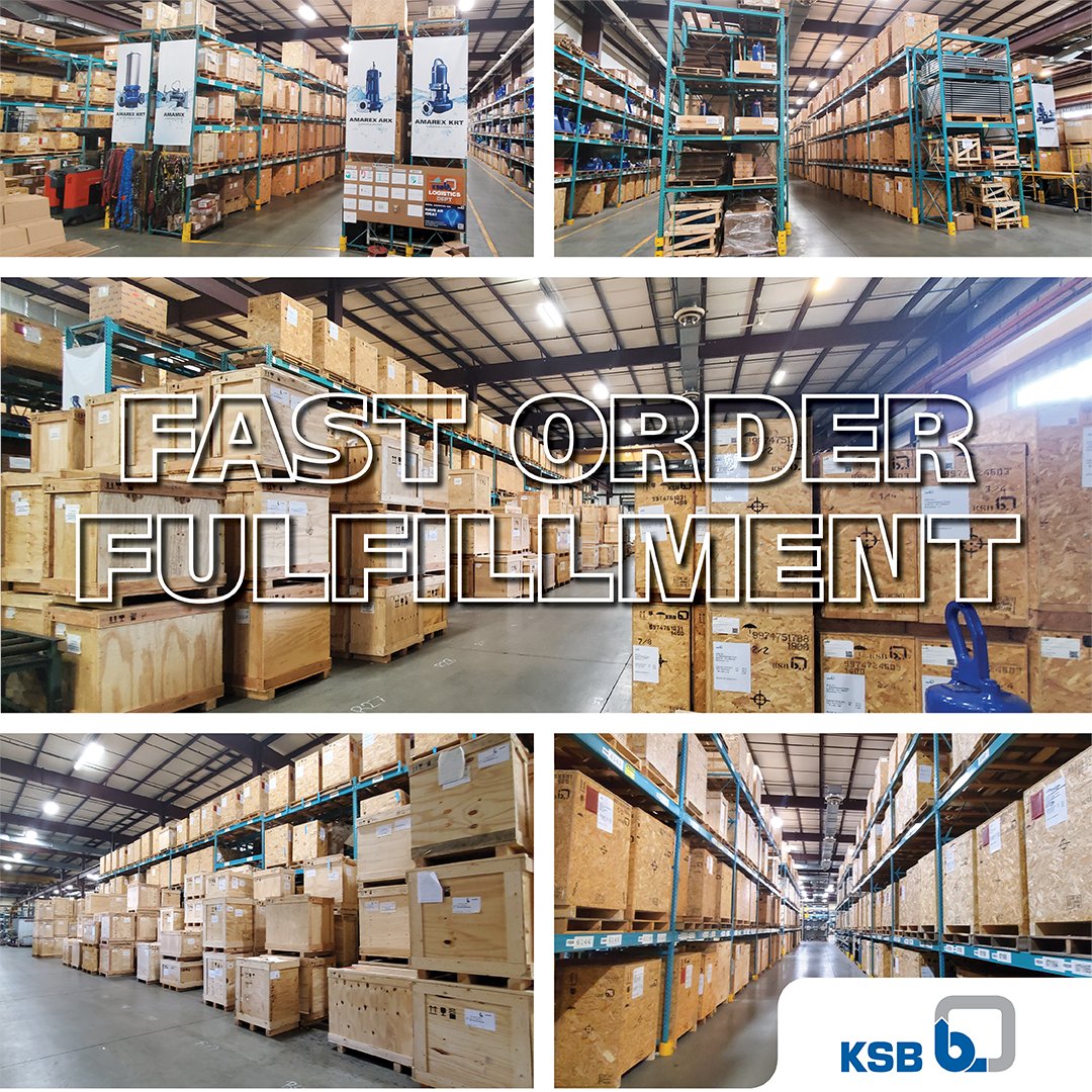 KSBUSA's tweet image. We're fully stocked and ready to deliver. Our commitment to your success means fast turnaround times, ensuring your operations run seamlessly. You can rely on KSB for exceptional quality products and quick delivery!
#ReadyToDeliver #FastTurnaround #PumpsAndMixers #KSBUSA