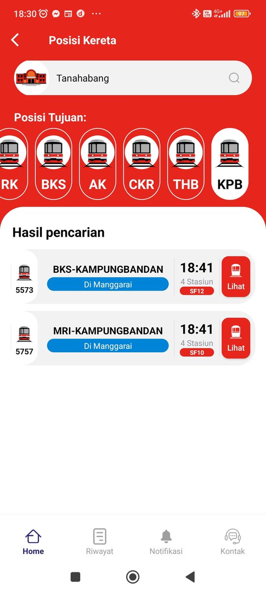 ms_aris's tweet photo. @CommuterLine @CurhatKRL salah satu kesaktian jalur kampung bandan...keretanya ditumpuk 🙈 https://t.co/SaxVZV4f8k