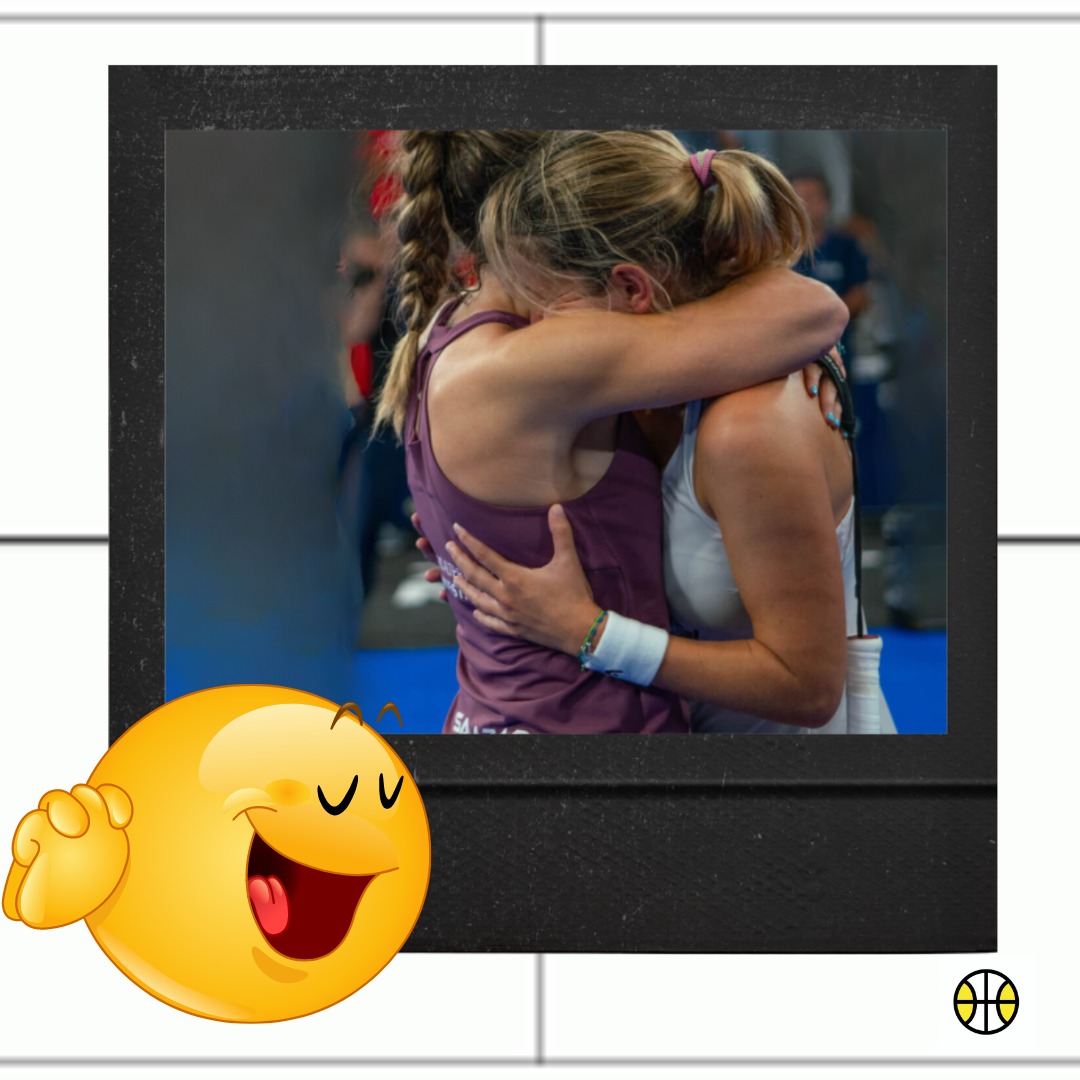 elpadelesasi's tweet photo. Yo lo llamé "El Abrazo", como una película de Garci. 

Hoy la ex jugadora profesional Esther Lasheras ha escrito un precioso artículo titulado "El abrazo del deporte".

Puedes leerlo aquí: 
https://t.co/GkkzhvGc46