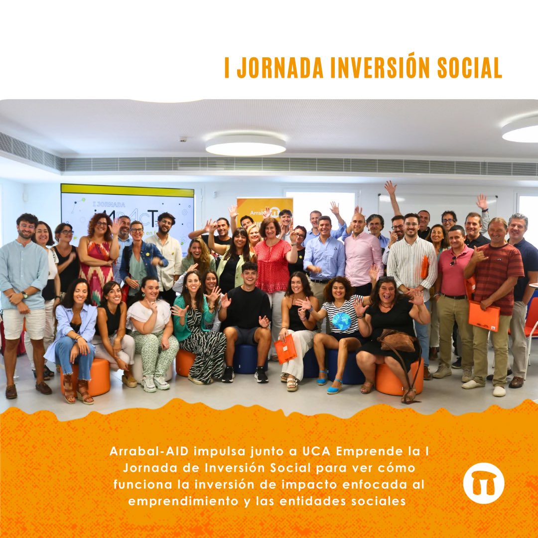 ArrabalAID's tweet photo. 🤝💪 Culminamos esta I Jornada de Impacto Social conociendo un poco más en qué consiste la inversión de impacto y cómo las entidades sociales pueden acceder a esta nueva vía de financiación. ¡Gracias por venir! https://t.co/LmL7qW0xhB