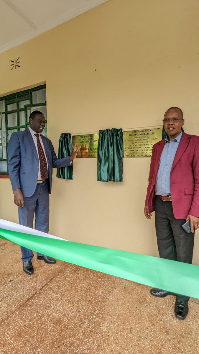 David Busienei (@davidbusienei6) on Twitter photo The commissioning of Mazingira unit in Nandi County today by His Grace the Arch Bishop of the Angical Church Ole Sapit and Governor Sang is a testimony enough that the County has rolled off the sleeves in the fight against Climate Change.
<a href="/Environment_Ke/">Ministry of Environment, Climate Change & Forestry</a> <a href="/FLLOCAKenya/">FLLOCA</a> <a href="/PACJA1/">PACJA</a> The commissioning of Mazingira unit in Nandi County today by His Grace the Arch Bishop of the Angical Church Ole Sapit and Governor Sang is a testimony enough that the County has rolled off the sleeves in the fight against Climate Change.
<a href="/Environment_Ke/">Ministry of Environment, Climate Change & Forestry</a> <a href="/FLLOCAKenya/">FLLOCA</a> <a href="/PACJA1/">PACJA</a>