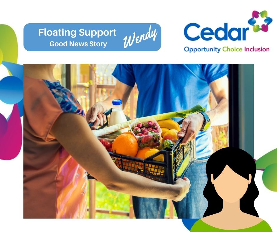 cedarfoundation's tweet photo. GOOD NEWS STORY - Wendy wanted to tell her recent experience as a service user with our floating support service; click link for full story: https://t.co/KQAk1CxAoY...

#OpportunityChoiceInclusion #floatingsupport https://t.co/RDDpdEtPME