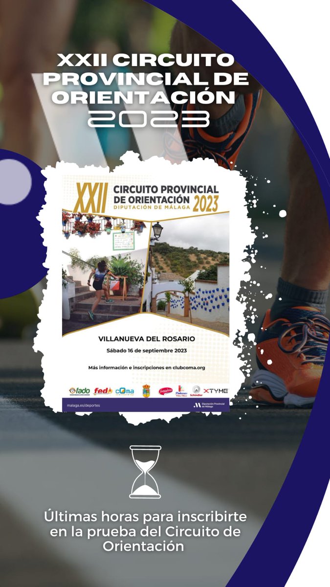 DeportesDipMlg's tweet photo. 🗺️¡Coge tu mapa que nos vamos!

🧭PRUEBA DE ORIENTACIÓN

🗓️16 de septiembre - Villanueva del Rosario

😍Descubre este fantástico pueblo a la vez que realizas esta prueba de orientacion

👪Adaptado para diferentes modalidades

¡Último día de inscripción!
https://t.co/J1TKg7oM8B https://t.co/8GUXkriRtn
