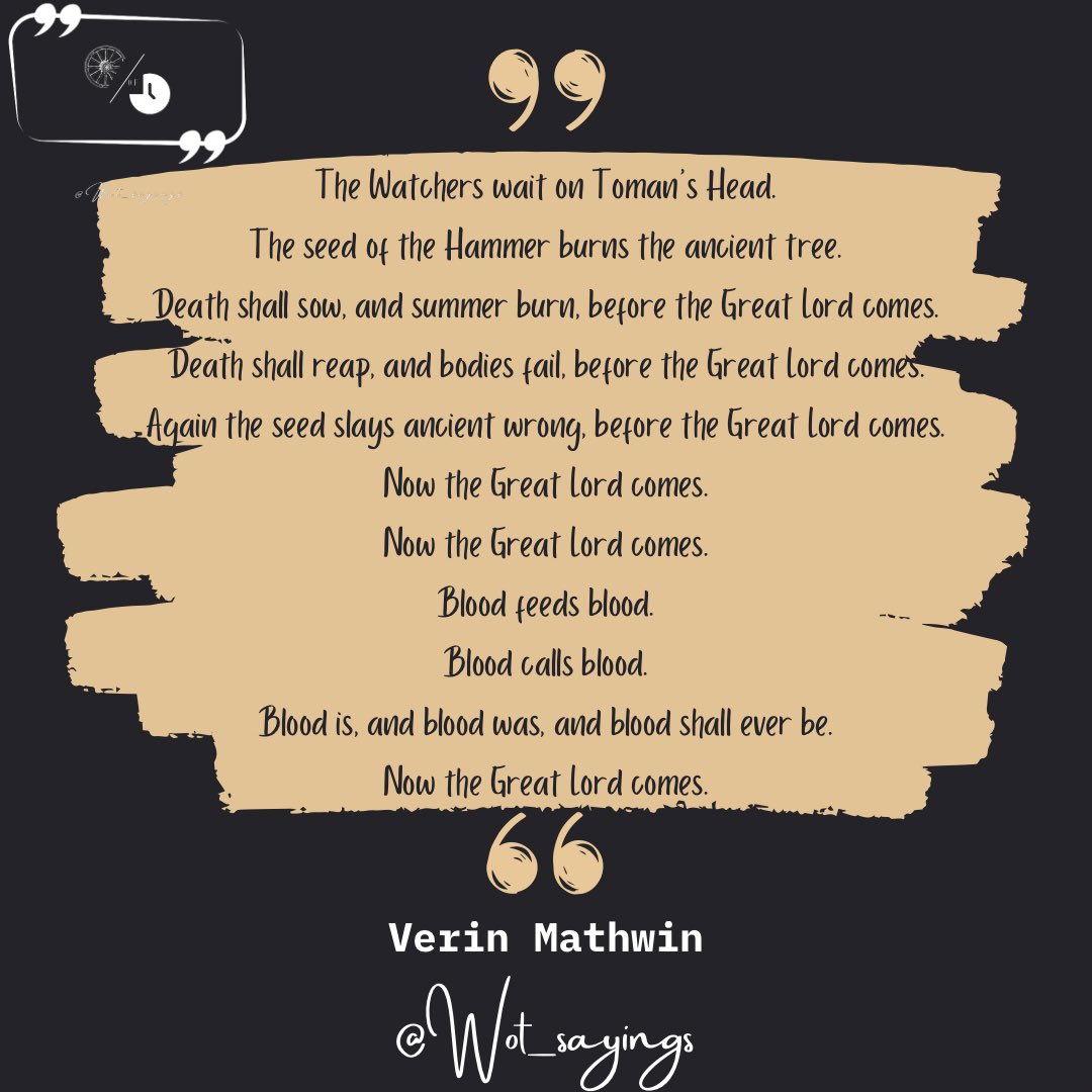 WOT_sayings's tweet photo. Reading a possible Prophecy of the Dark to the Amyrlin seat.
#TheWheelOfTime #WheelOfTime #WOT #TwitterOfTime #WOTquotes #TheGreatHunt https://t.co/Kh9dJ6jSYs