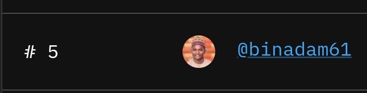 binadam61's tweet image. Top 5 in the $tip leaderboard 🚀 

Let's go to the first rank! 🫶 #tip @tipcoineth

₦1,000,000 Point 🫰 for comment on this post only 🫢🤯

🔁 Retweet