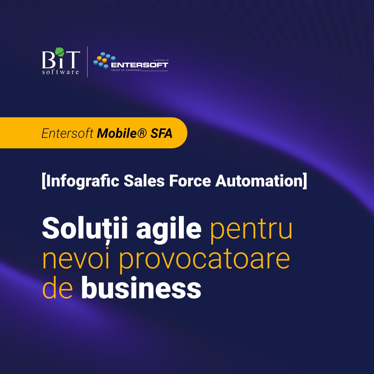 BITSoftware's tweet image. Entersoft Mobile Sales Force oferă acces la toate informațiile de care aveți nevoie, în timp real. Descărcați infograficul pentru mai multe detalii! 
bit.ly/48dk6OM 
#mobilesfa #infografic #bitsoftware
