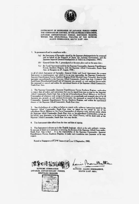 supbrow's tweet image. 78 years ago

Formal surrender of Imperial Japanese forces in Singapore.

#LestWeForget

@historyogi