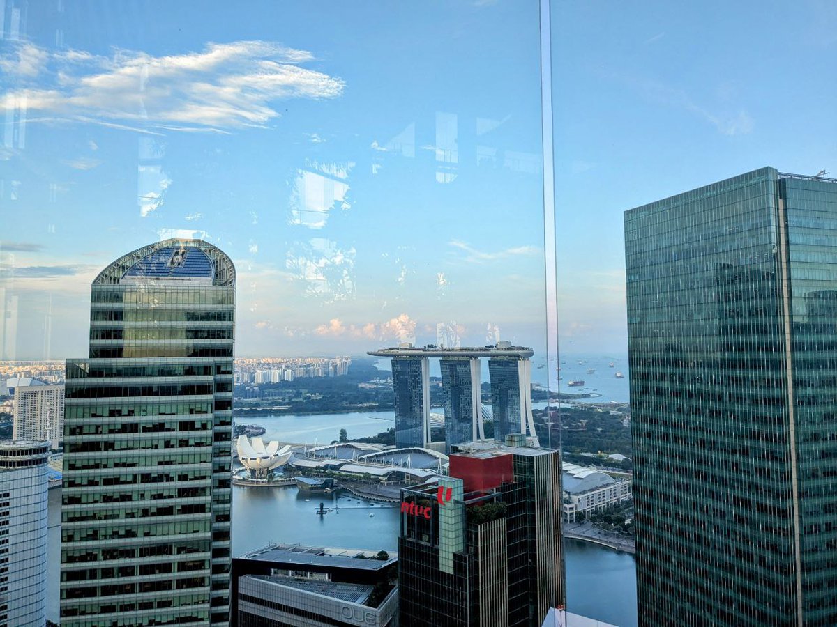 GM from TOKEN2049 in Singapore! ☀️🇸🇬