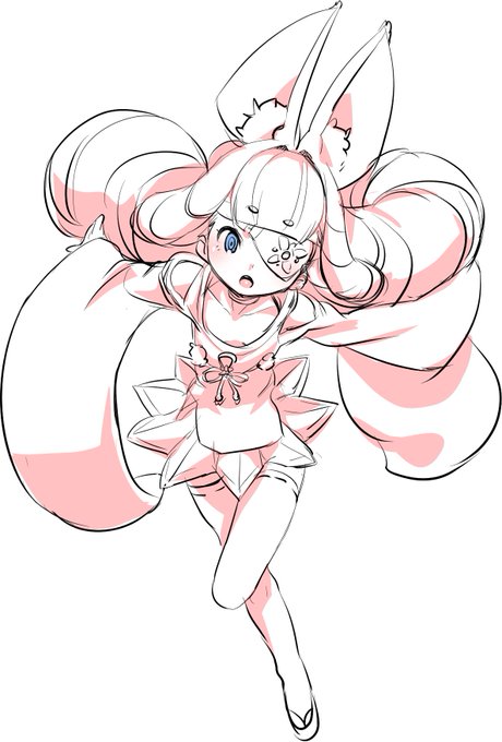 キツネだコンコン 