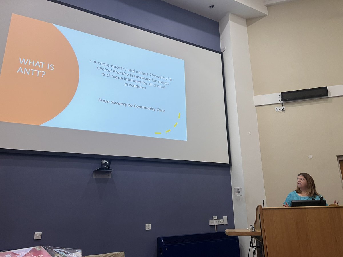 Up first after lunch is our ACCP <a href="/Annie12914/">anwen Williams🏴󠁧󠁢󠁷󠁬󠁳󠁿</a> talking ANTT <a href="/BetsiCadwaladr/">Betsi Cadwaladr</a> <a href="/itunurseswxm/">Itunurseswxm</a> <a href="/WAccps/">Wrexham ACCPs</a> <a href="/NWCriticalCare/">Critical Care Talk 🏴󠁧󠁢󠁷󠁬󠁳󠁿</a> <a href="/UKSepsisTrust/">The UK Sepsis Trust</a> #wsd2023