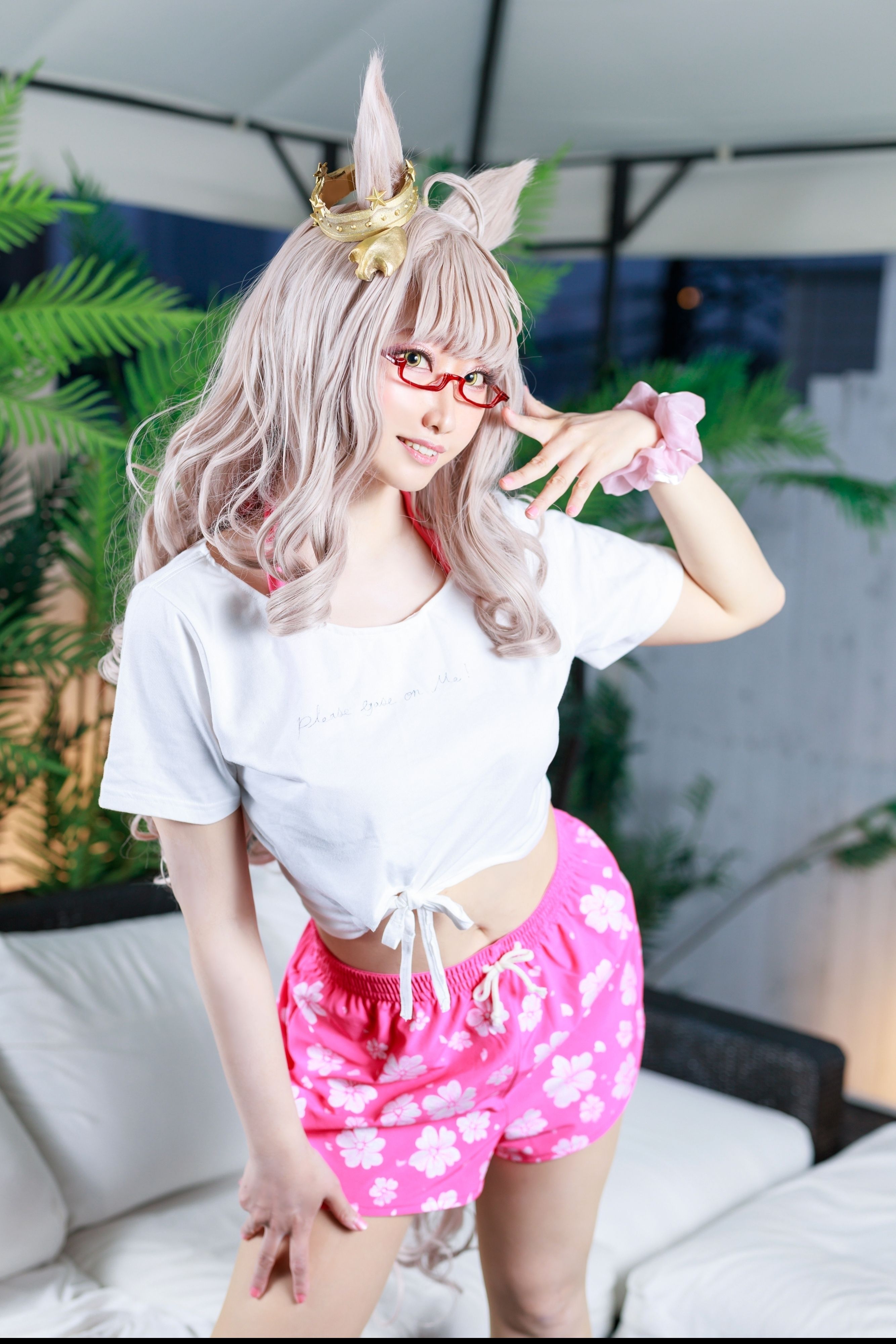 コスプレ】ウマ娘 Gaze on Me 青