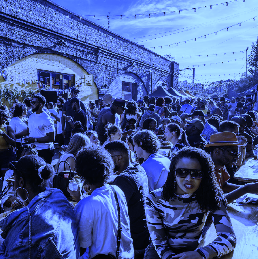 Footsteps_LDN's tweet photo. We are chuffed to have Bohemia Place Food Markets on board as part of MIRRORS Festival 2023! An Independently run market since 2017, with community at it’s centre, they showcase the best local businesses and mouth-watering street food vendors. https://t.co/cviEBSjyH8