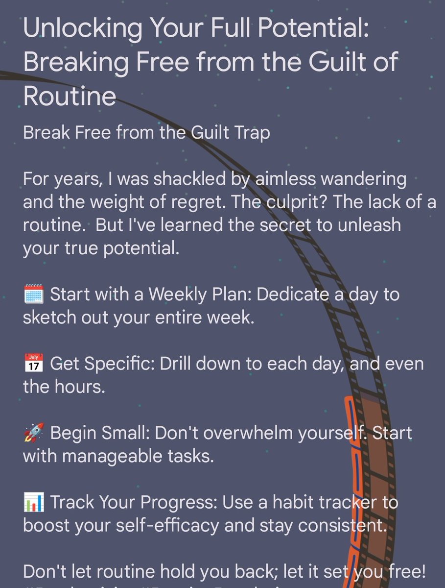 PrathakGa36's tweet image. #Productivity #selfimprovement #Routinerevolution #relatable #Motivation