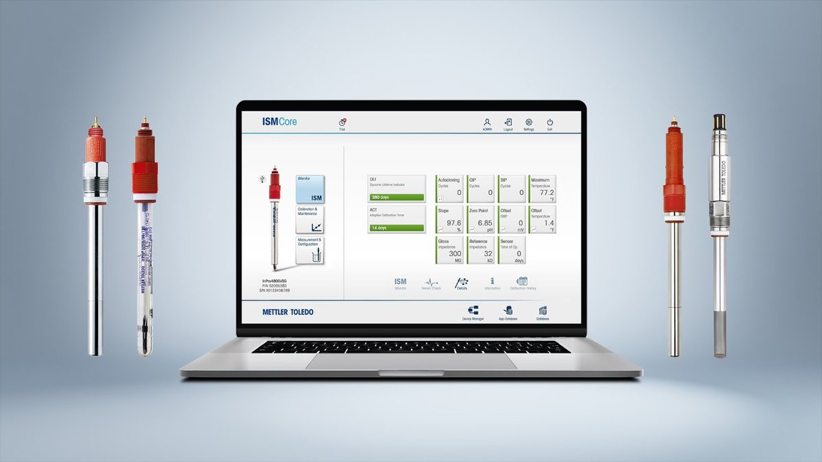flwse's tweet photo. Digital sensor technology just got better!  See how Metter Toledo's new ISM Core can enhance your inline process analytics measurements:  https://t.co/dEm2E0ezuu https://t.co/RPR17rwNOa