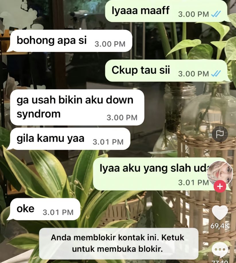 ini cowo ketauan ngeboong tbtb punya extra chromosome