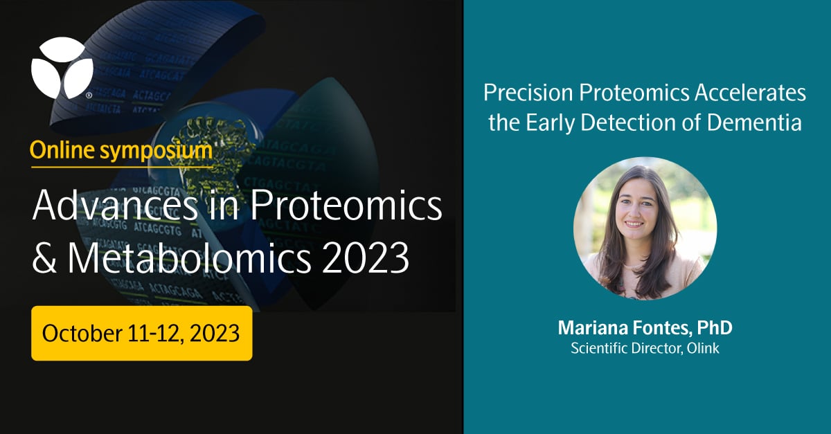 This online symposium will highlight the latest advancements in translational proteomics and metabolomics, from uncovering molecular mechanisms of disease pathology, to the latest technological developments in diagnostics and treatment. Register now: bit.ly/3PCmlnv