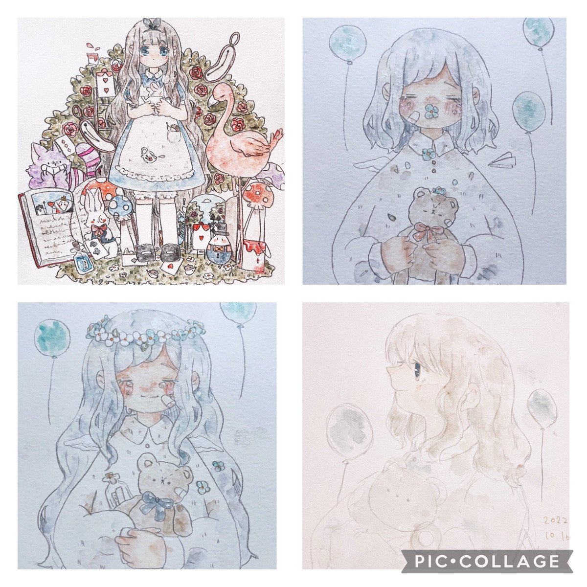 #秋の創作クラスタフォロー祭
#絵描きさんと繋がりたい 
水彩で優しいさようならを描いてます
どちらも回りたいです🕊️ 