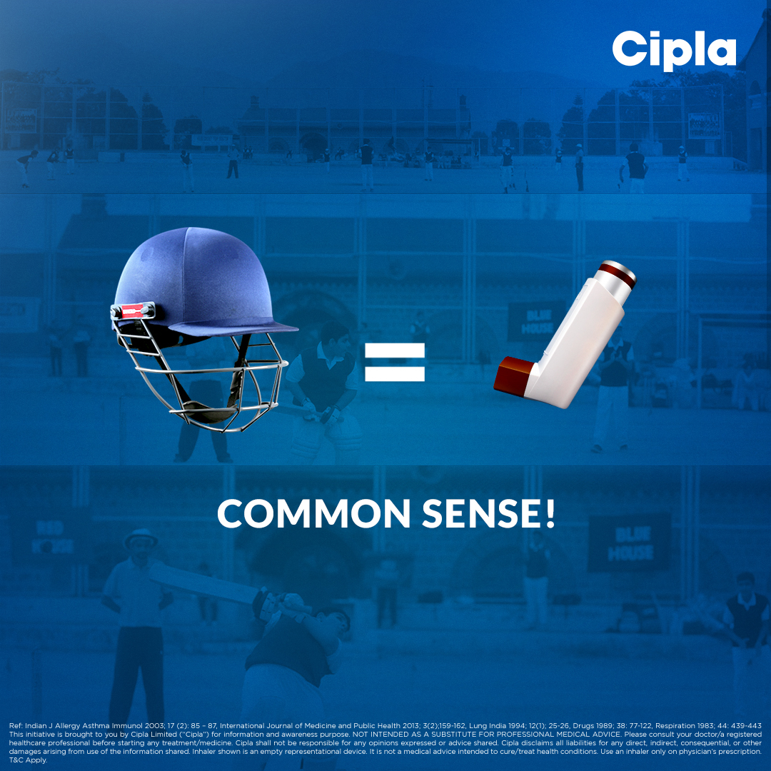 Decoding what's written above?

Watch it now on Youtube @breathefreetv

Disclaimer: bit.ly/3aVP1D9

T&amp;C Apply.

#CommonSense #InhalersHainSahi #Asthma #Cricket