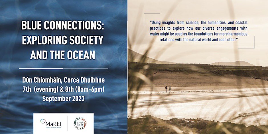 LydiaCumiskey's tweet photo. At the Blue Connections @MaREIcentre @DingleHub conference on Fri - we exchanged methods and tools for storytelling, advocacy, arts &amp; community engagement - indoors and along the coast! Great source of learning and inspiration for @DirectedProj ✨🌊 https://t.co/WaNXxVF5xo