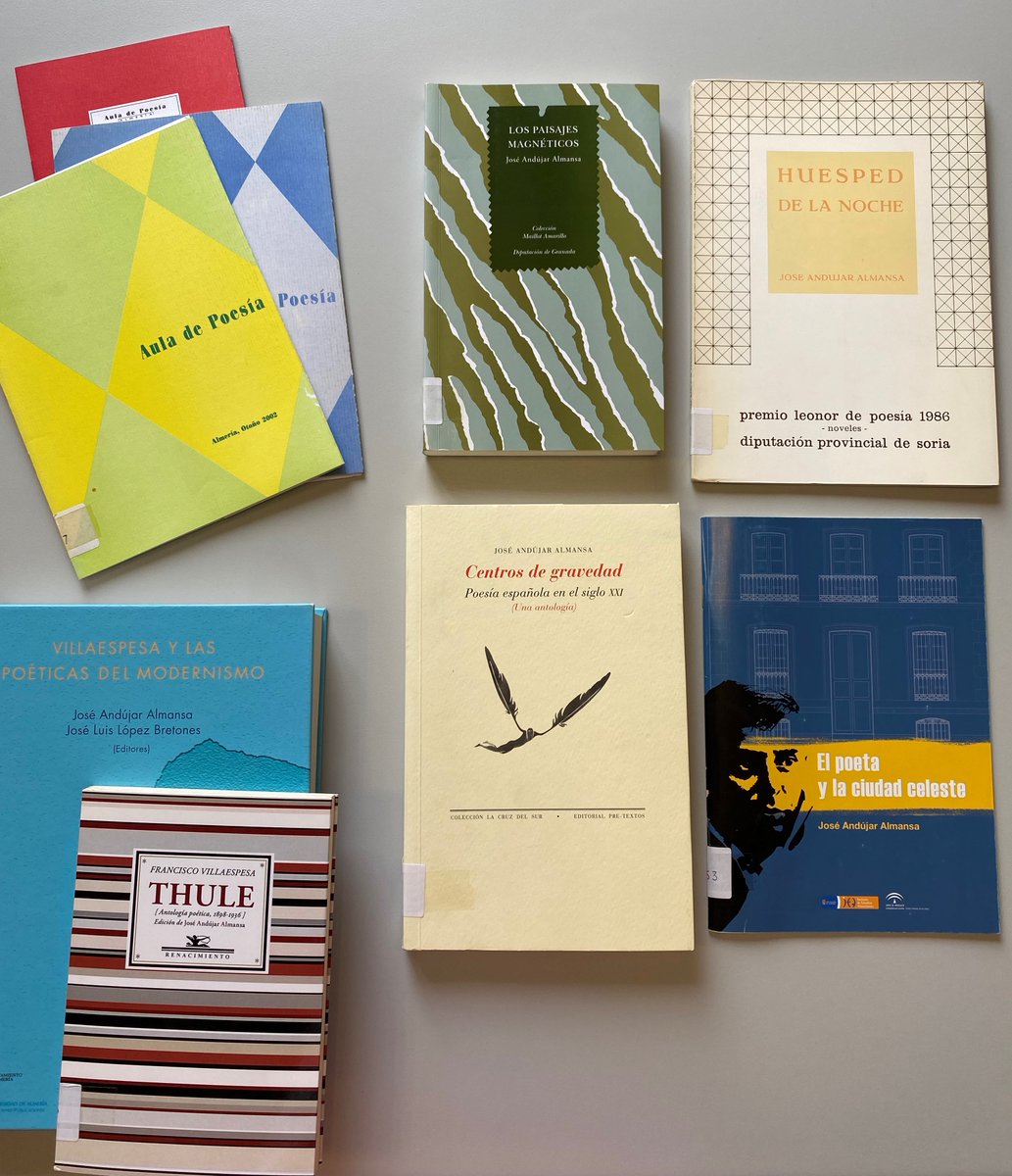 Desde la Biblioteca de la Diputación de Almería nos gustaría recordar y conmemorar a José Andújar, escritor y profesor de Literatura Española en Almería y gran contribuyente a la cultura literaria.

dipalme.org/Servicios/cmsd…